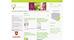 Desktop Screenshot of lubelskie.ksow.pl